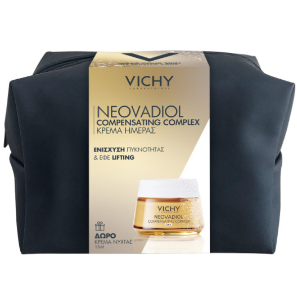 Vichy Promo Neovadiol Compensating Complex Κρέμα Ημέρας, 50ml & Δώρο Neovadiol Magistral Night Cream Κρέμα Νύχτας, 15ml & Νεσεσέρ, 1τεμ, 1σετ